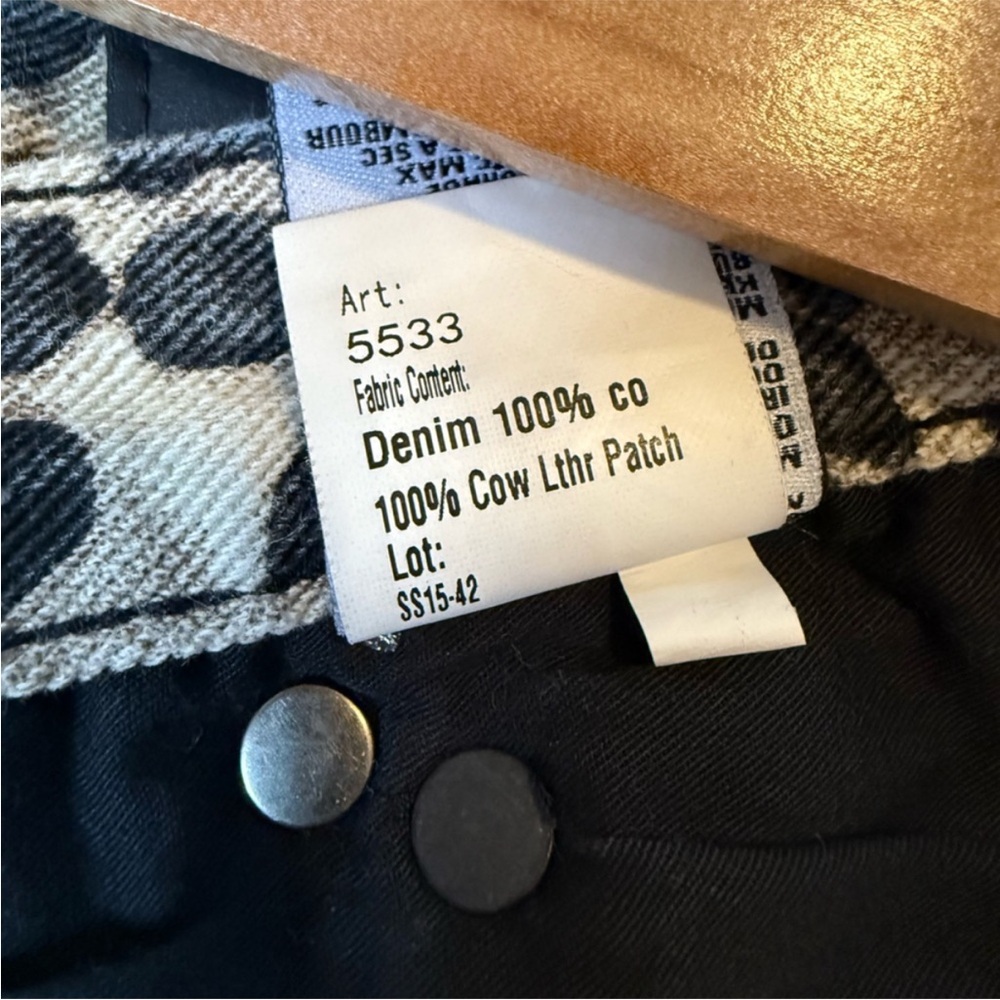 R13 Brown Leopard-Print Distressed Midi Skirt - Picture 12 of 12